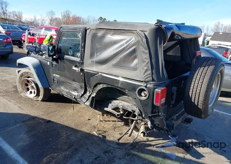 2013 Jeep Wrangler Sport из США, поврежденный, VIN 1C4AJWAG7DL584806